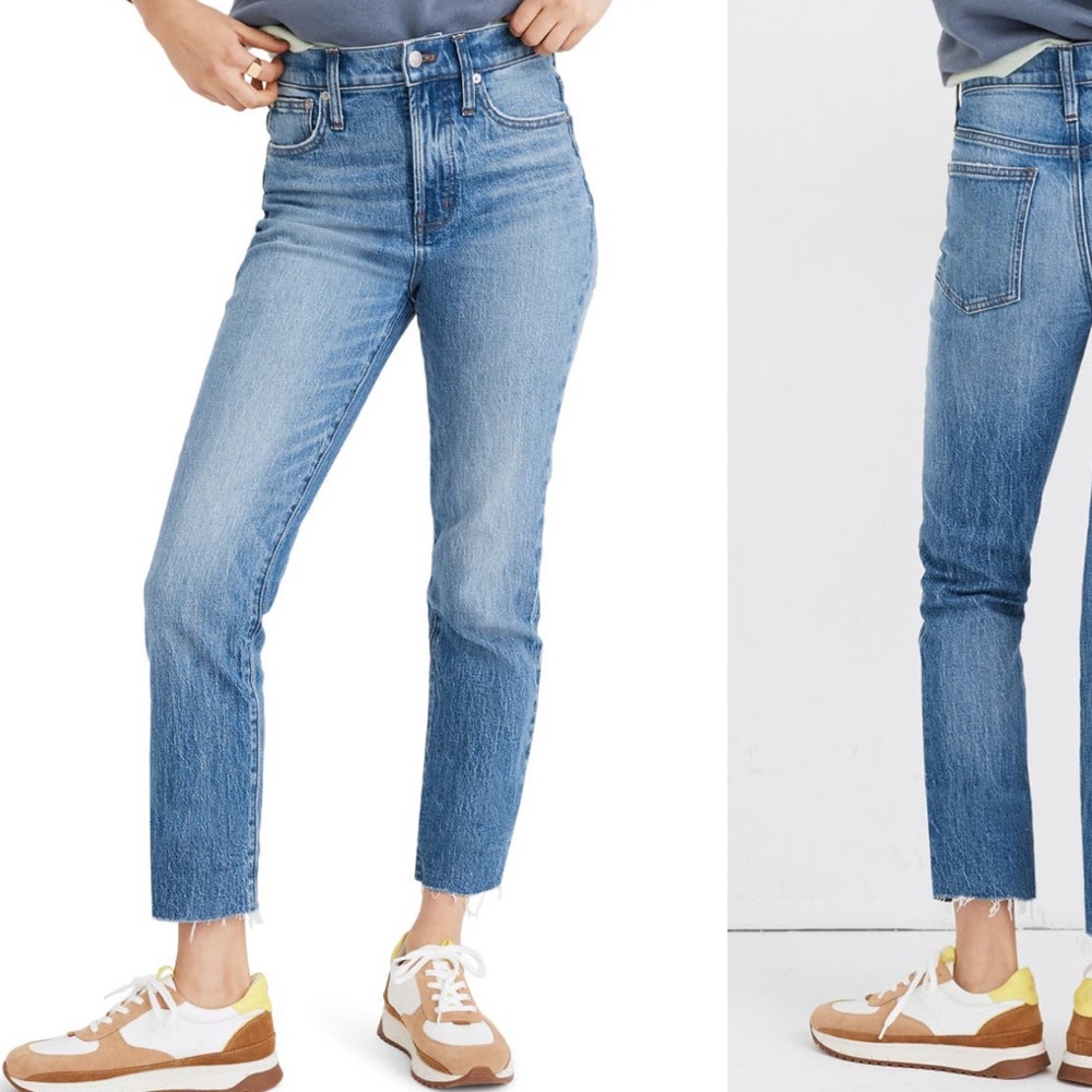 Madewell - The Perfect Vintage Raw Hem Jeans